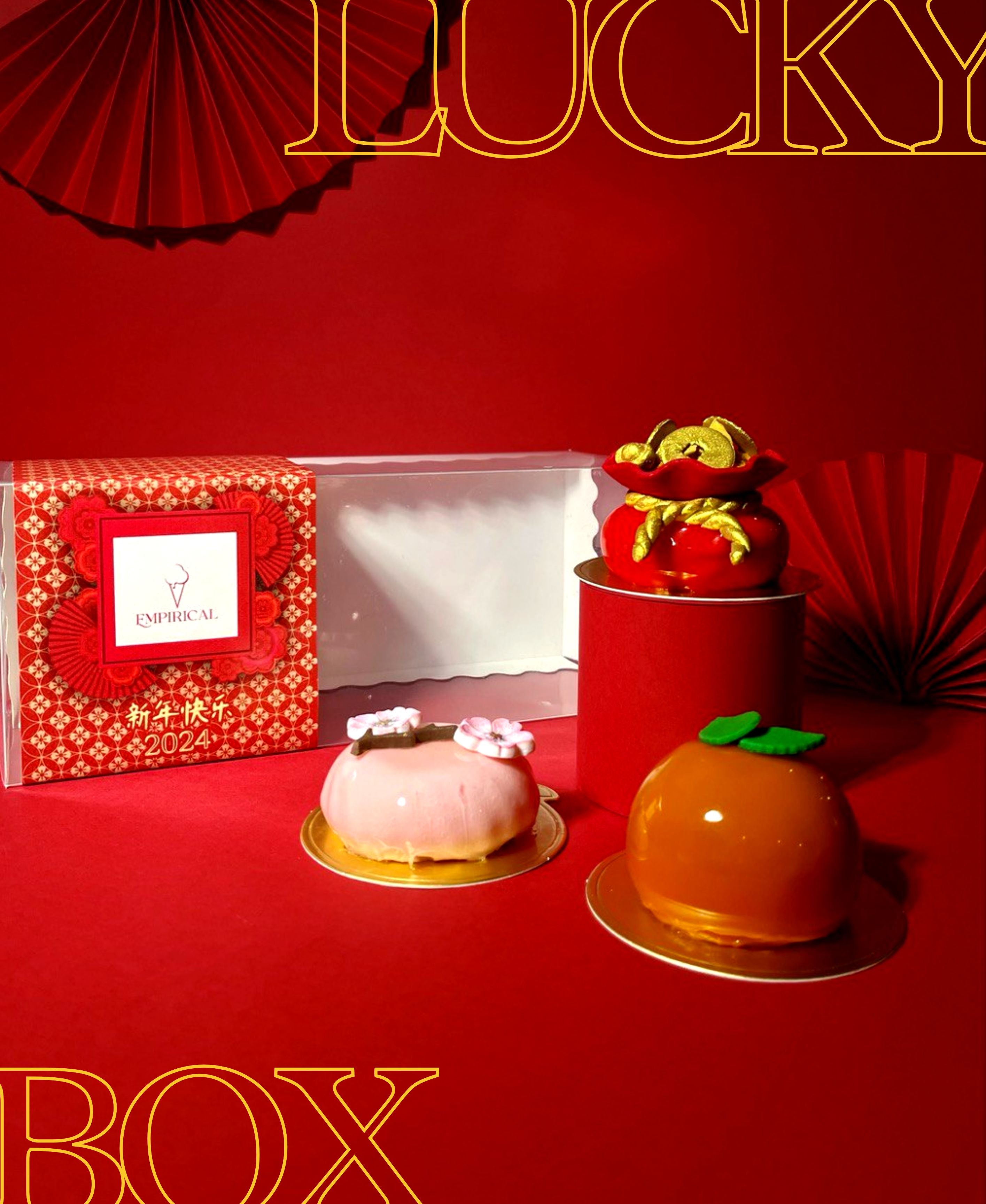 Lucky Box : Petit Gateaux Box of 3 [SOLD OUT]