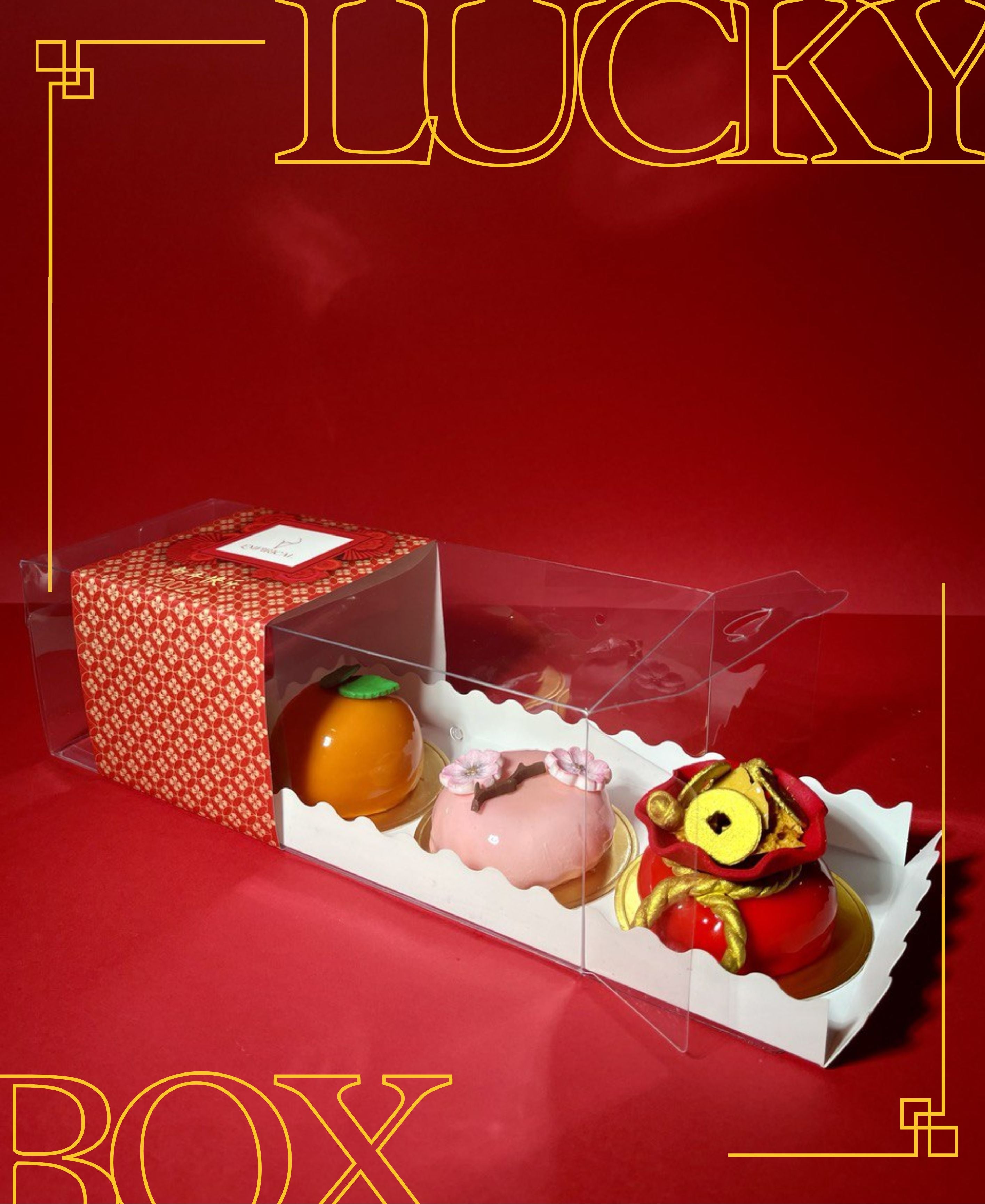 Lucky Box : Petit Gateaux Box of 3 [SOLD OUT]